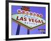 Welcome to Las Vegas Sign, Las Vegas, Nevada, USA-Gavin Hellier-Framed Photographic Print