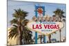 Welcome to Las Vegas Sign, Las Vegas, Nevada, USA-Michael DeFreitas-Mounted Photographic Print