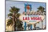 Welcome to Las Vegas Sign, Las Vegas, Nevada, USA-Michael DeFreitas-Mounted Photographic Print