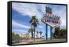 Welcome to Las Vegas Sign, Nevada-Paul Souders-Framed Stretched Canvas
