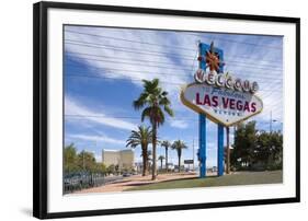 Welcome to Las Vegas Sign, Nevada-Paul Souders-Framed Photographic Print