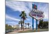 Welcome to Las Vegas Sign, Nevada-Paul Souders-Mounted Photographic Print