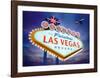 Welcome to Las Vegas-Matthias Kulka-Framed Art Print