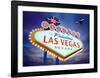 Welcome to Las Vegas-Matthias Kulka-Framed Art Print