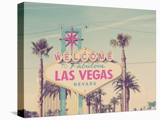 Welcome to Las Vegas-Charlene Precious-Stretched Canvas