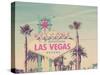 Welcome to Las Vegas-Charlene Precious-Stretched Canvas