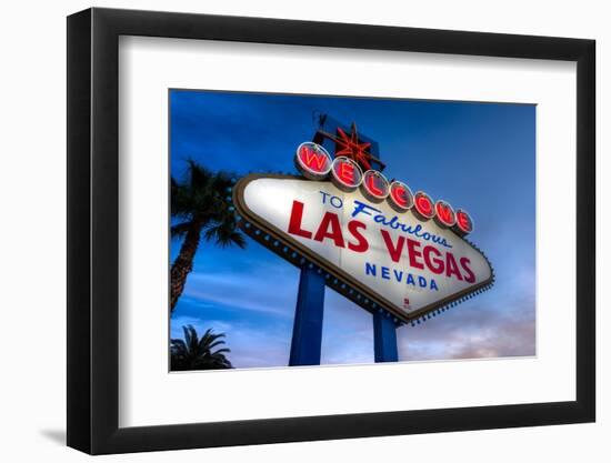 Welcome To Las Vegas-Steve Gadomski-Framed Photographic Print