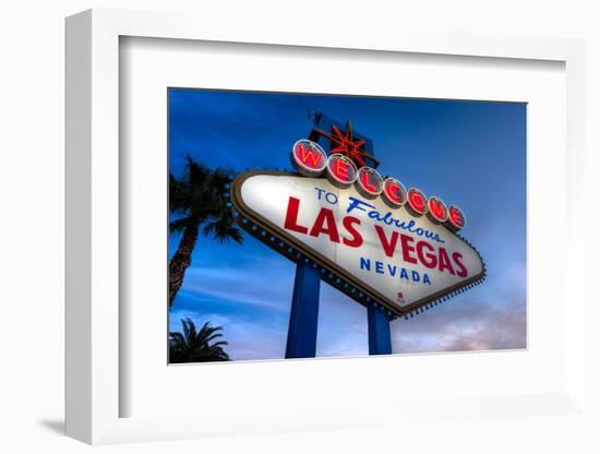 Welcome To Las Vegas-Steve Gadomski-Framed Photographic Print