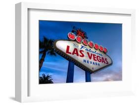 Welcome To Las Vegas-Steve Gadomski-Framed Photographic Print