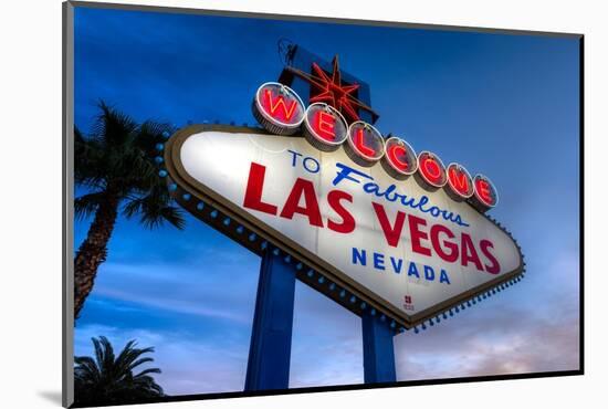 Welcome To Las Vegas-Steve Gadomski-Mounted Photographic Print