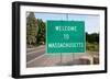 Welcome to Massachusetts-Joseph Sohm-Framed Photographic Print