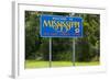 Welcome to Mississippi Sign-Paul Souders-Framed Photographic Print