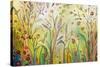 Welcome to My Garden-Jennifer Lommers-Stretched Canvas