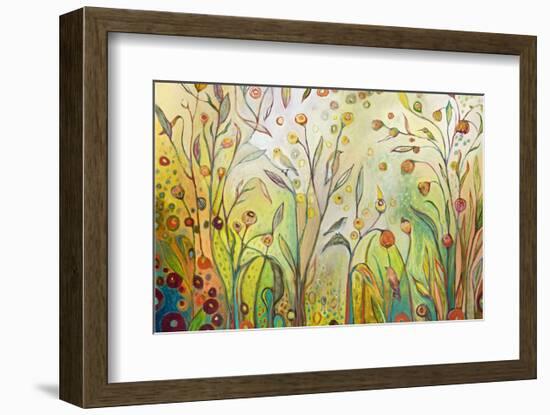 Welcome to My Garden-Jennifer Lommers-Framed Art Print