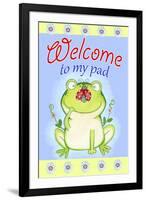 Welcome to My Pad-Valarie Wade-Framed Giclee Print