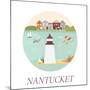 Welcome to Nantucket-danceyourlife-Mounted Art Print