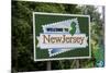 Welcome to New Jersey Sign-Paul Souders-Mounted Photographic Print