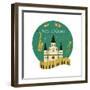 Welcome to New Orleans - St Louis Cathedral-danceyourlife-Framed Art Print
