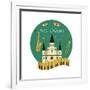 Welcome to New Orleans - St Louis Cathedral-danceyourlife-Framed Art Print