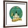 Welcome to New Orleans - St Louis Cathedral-danceyourlife-Framed Art Print