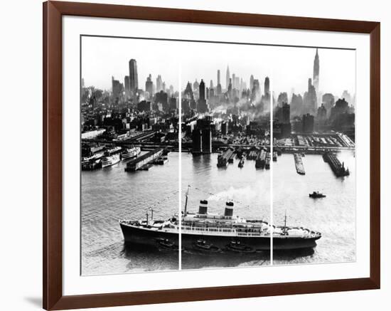 Welcome To New York-The Chelsea Collection-Framed Giclee Print