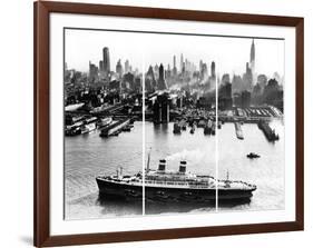 Welcome To New York-The Chelsea Collection-Framed Giclee Print