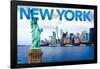 Welcome to NYC-Trends International-Framed Poster