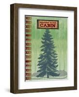 Welcome to Our Cabin-Bee Sturgis-Framed Art Print