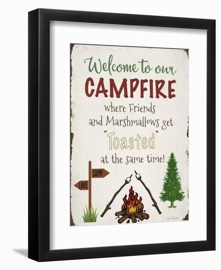 Welcome To Our Campfire 2-Jean Plout-Framed Giclee Print