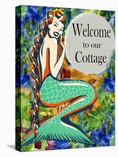 Welcome to our Cottage-sylvia pimental-Stretched Canvas