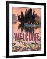 Welcome to Paradise 1-null-Framed Giclee Print