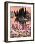 Welcome to Paradise 1-null-Framed Giclee Print
