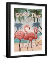 Welcome to Paradise III-Janelle Penner-Framed Art Print