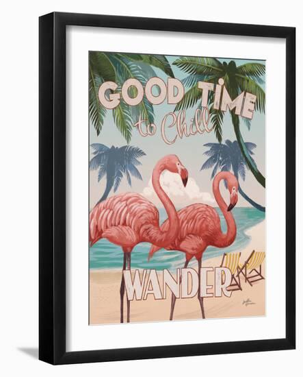 Welcome to Paradise III-Janelle Penner-Framed Art Print
