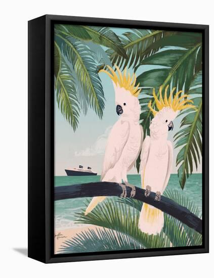 Welcome to Paradise IX-Janelle Penner-Framed Stretched Canvas