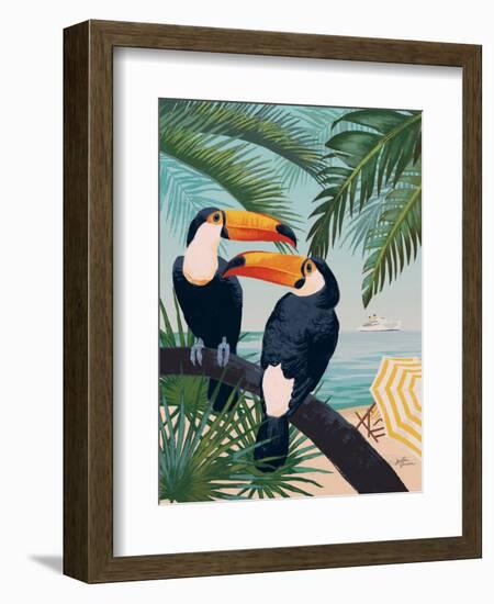 Welcome to Paradise VII-Janelle Penner-Framed Art Print