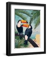 Welcome to Paradise VII-Janelle Penner-Framed Art Print