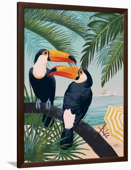 Welcome to Paradise VII-Janelle Penner-Framed Art Print