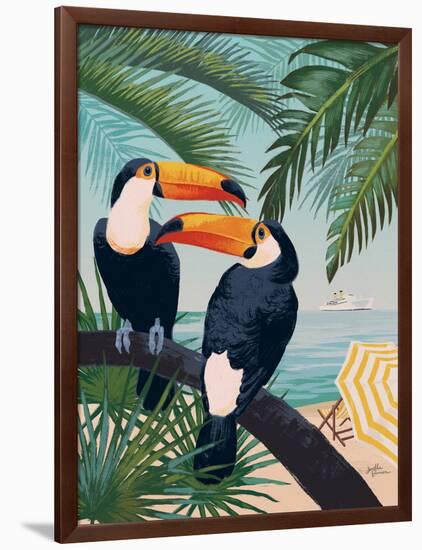 Welcome to Paradise VII-Janelle Penner-Framed Art Print