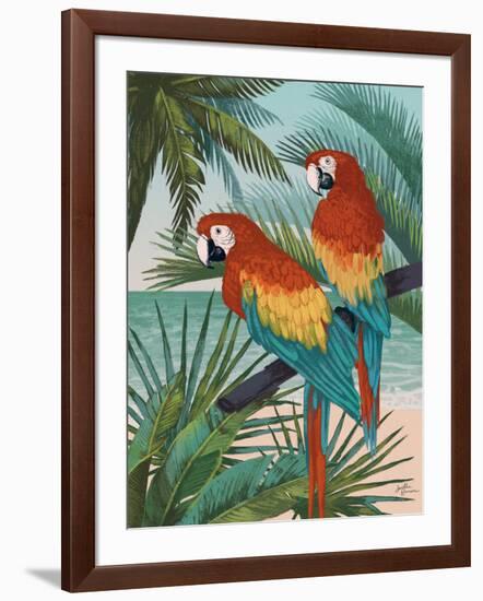 Welcome to Paradise X-Janelle Penner-Framed Art Print