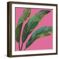 Welcome to Paradise XI on Pink-Janelle Penner-Framed Art Print