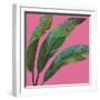 Welcome to Paradise XI on Pink-Janelle Penner-Framed Art Print