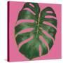 Welcome to Paradise XIII on Pink-Janelle Penner-Stretched Canvas