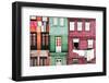Welcome to Portugal Collection - Beautiful Colorful Traditional Facades VI-Philippe Hugonnard-Framed Photographic Print