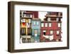 Welcome to Portugal Collection - Beautiful Colorful Traditional Facades-Philippe Hugonnard-Framed Photographic Print