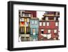 Welcome to Portugal Collection - Beautiful Colorful Traditional Facades-Philippe Hugonnard-Framed Photographic Print