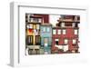 Welcome to Portugal Collection - Beautiful Colorful Traditional Facades-Philippe Hugonnard-Framed Photographic Print