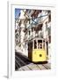 Welcome to Portugal Collection - Bica Elevator Tram in Lisbon II-Philippe Hugonnard-Framed Photographic Print