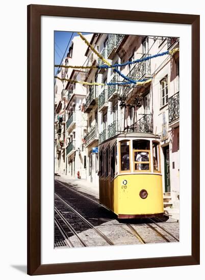 Welcome to Portugal Collection - Bica Elevator Tram in Lisbon II-Philippe Hugonnard-Framed Photographic Print