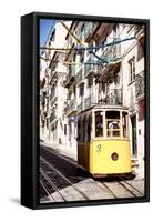 Welcome to Portugal Collection - Bica Elevator Tram in Lisbon II-Philippe Hugonnard-Framed Stretched Canvas
